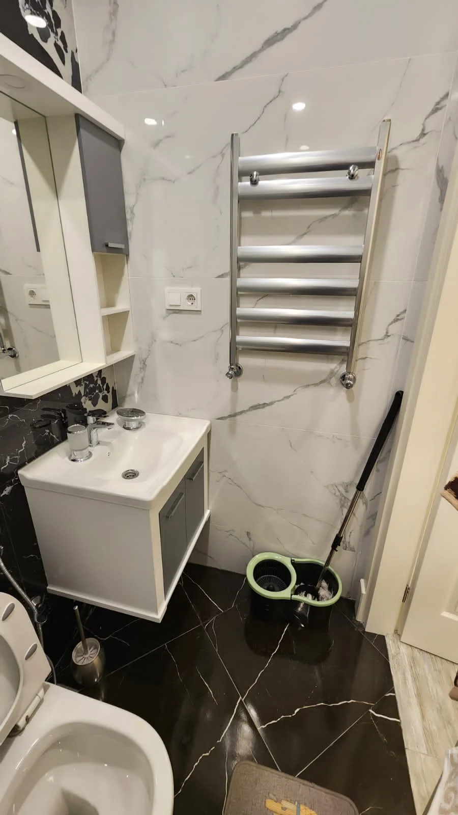 Kirayə 3 otaqlı Mənzil 84 m² Yasamal r. İnşaatçılar m. – şəkil 18