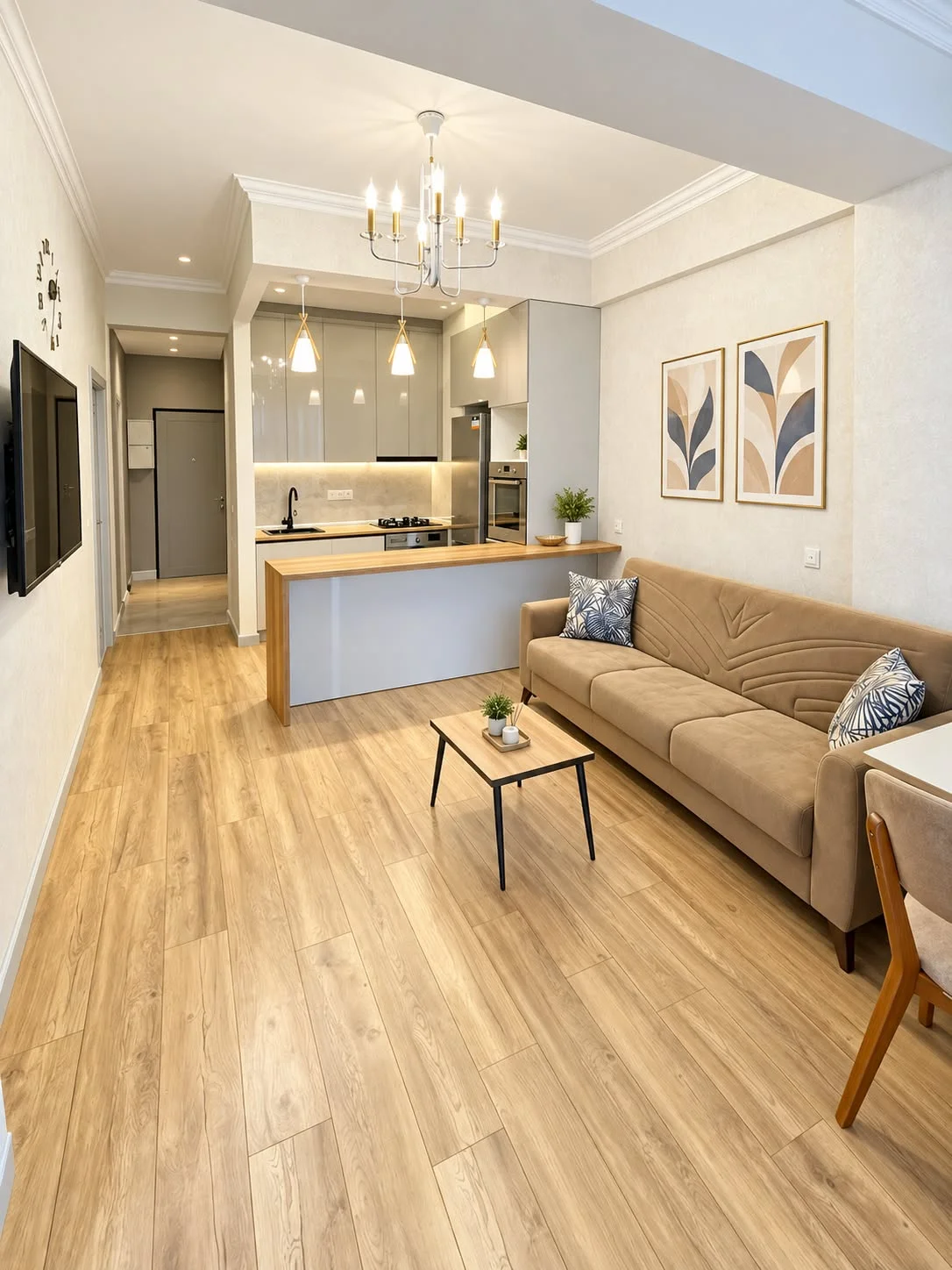 Kirayə 2 otaqlı Mənzil 60 m² Nəsimi r. – şəkil 1