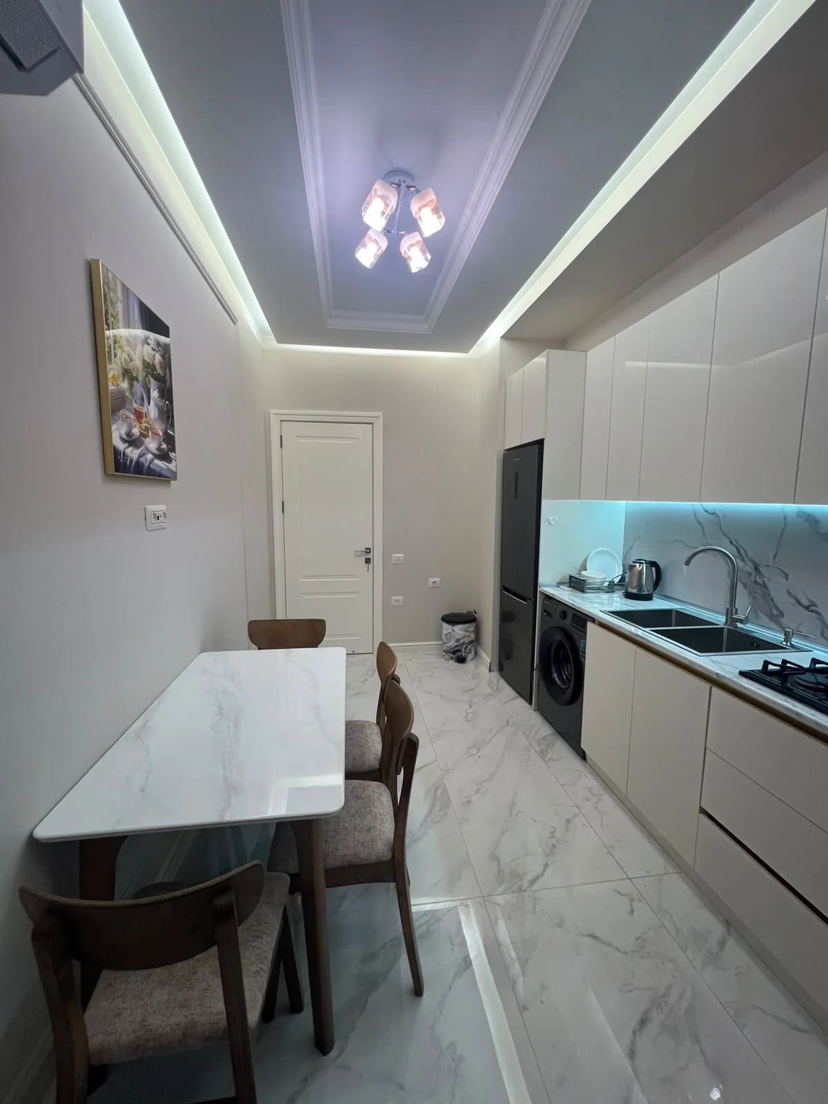 Kirayə 3 otaqlı Mənzil 90 m² Nərimanov r. Bakmil m. – şəkil 3