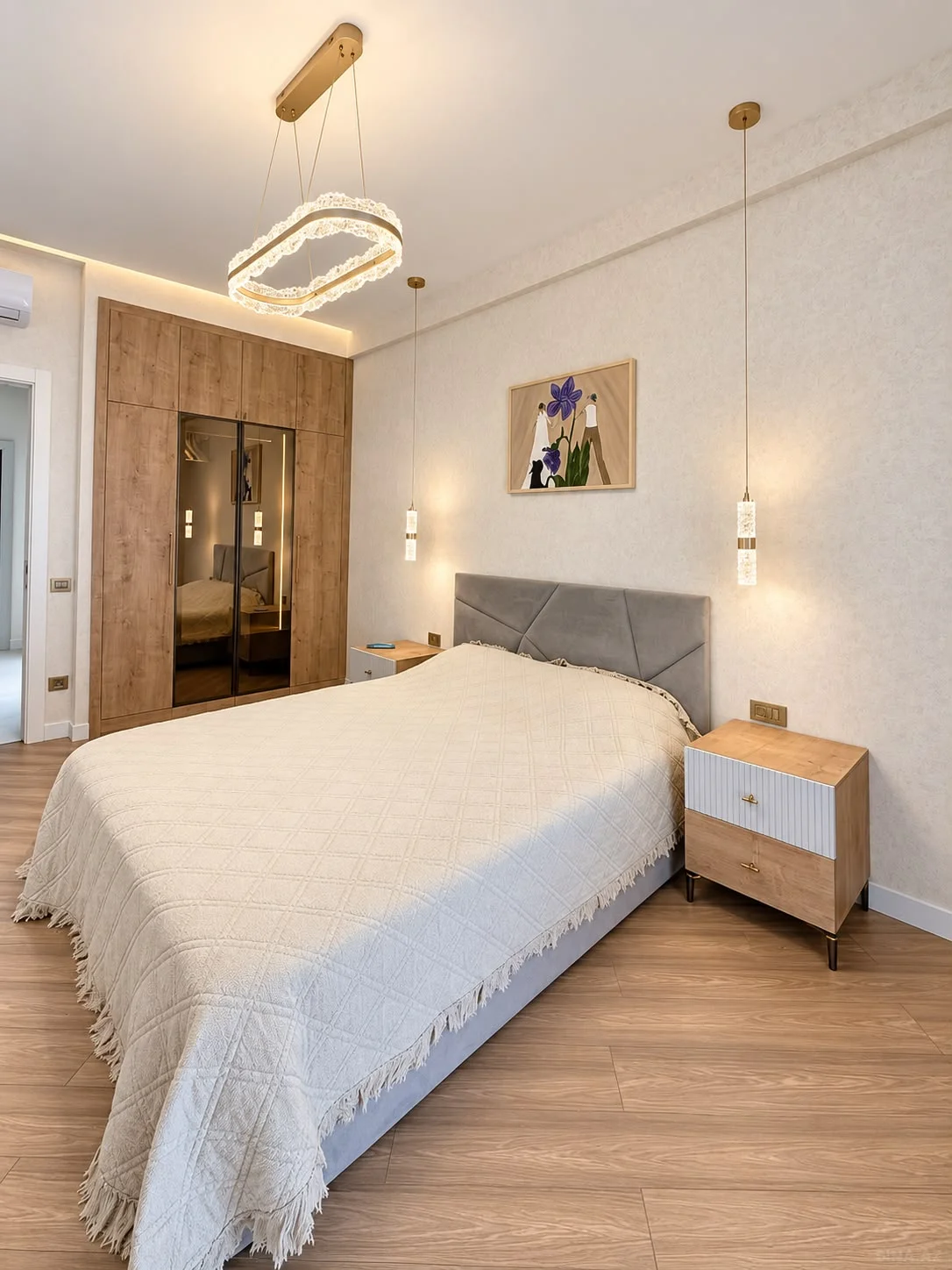 Kirayə 3 otaqlı Mənzil 120 m² Xətai r. Ağ şəhər q. – şəkil 4