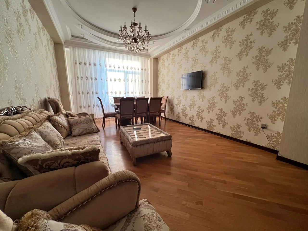 Kirayə 2 otaqlı Mənzil 110 m² Xətai r. Ağ şəhər q. – şəkil 8