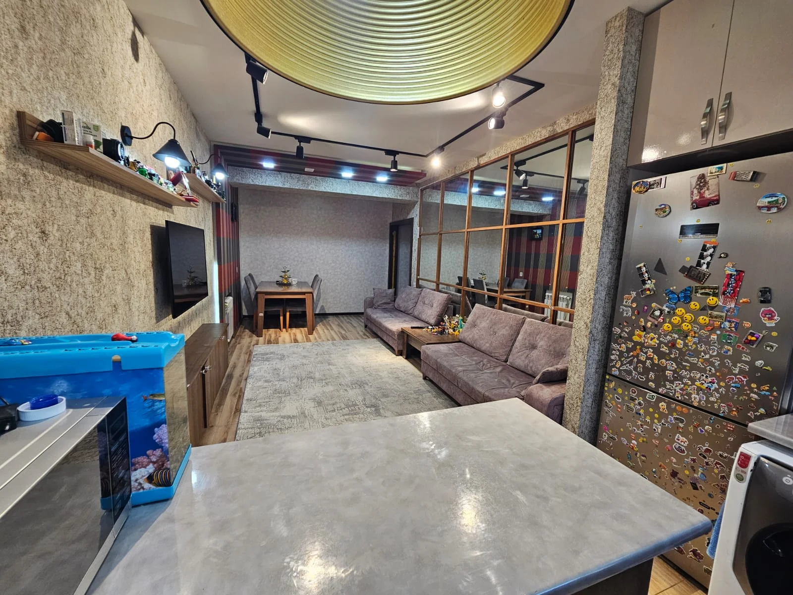 For rent 3-room Apartment 80 m² Xəzər dist. İnşaatçılar metro – şəkil 1
