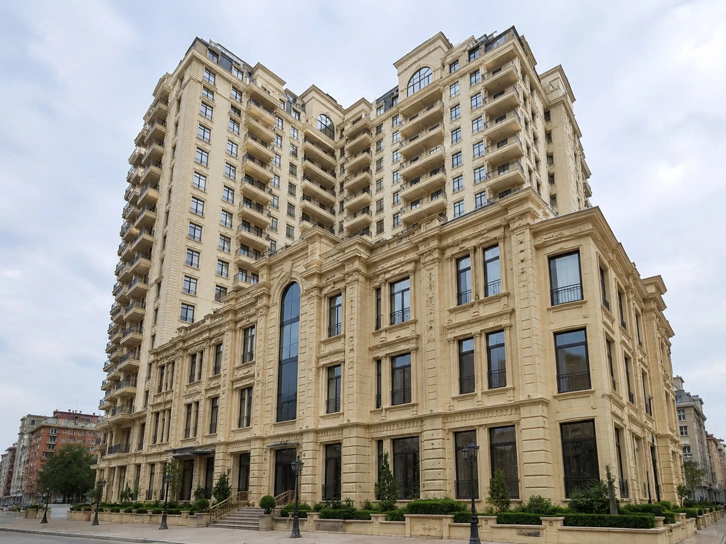 Kiralık 3 odalı Daire 150 m² Nəsimi ilçesi Nizami metro – şəkil 16