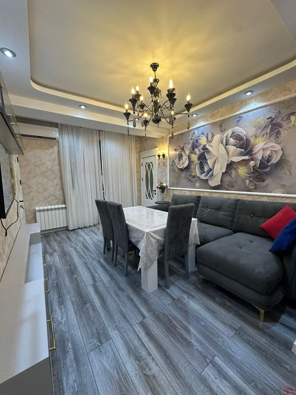 Kirayə 3 otaqlı Mənzil 75 m² Yasamal r. Yeni Yasamal q. İnşaatçılar m. – şəkil 1