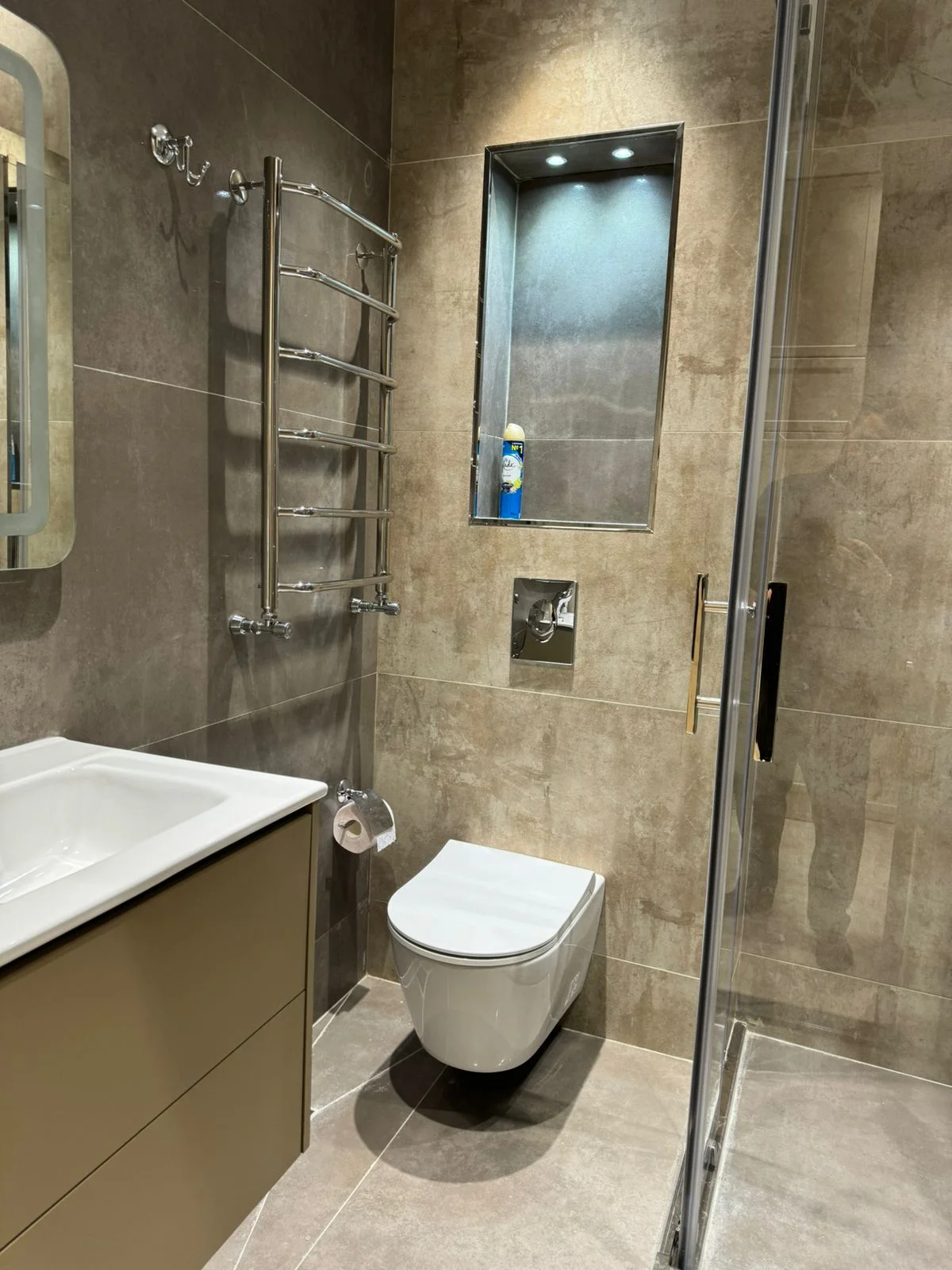 Kirayə 3 otaqlı Mənzil 90 m² Xətai r. Ağ şəhər q. – şəkil 12