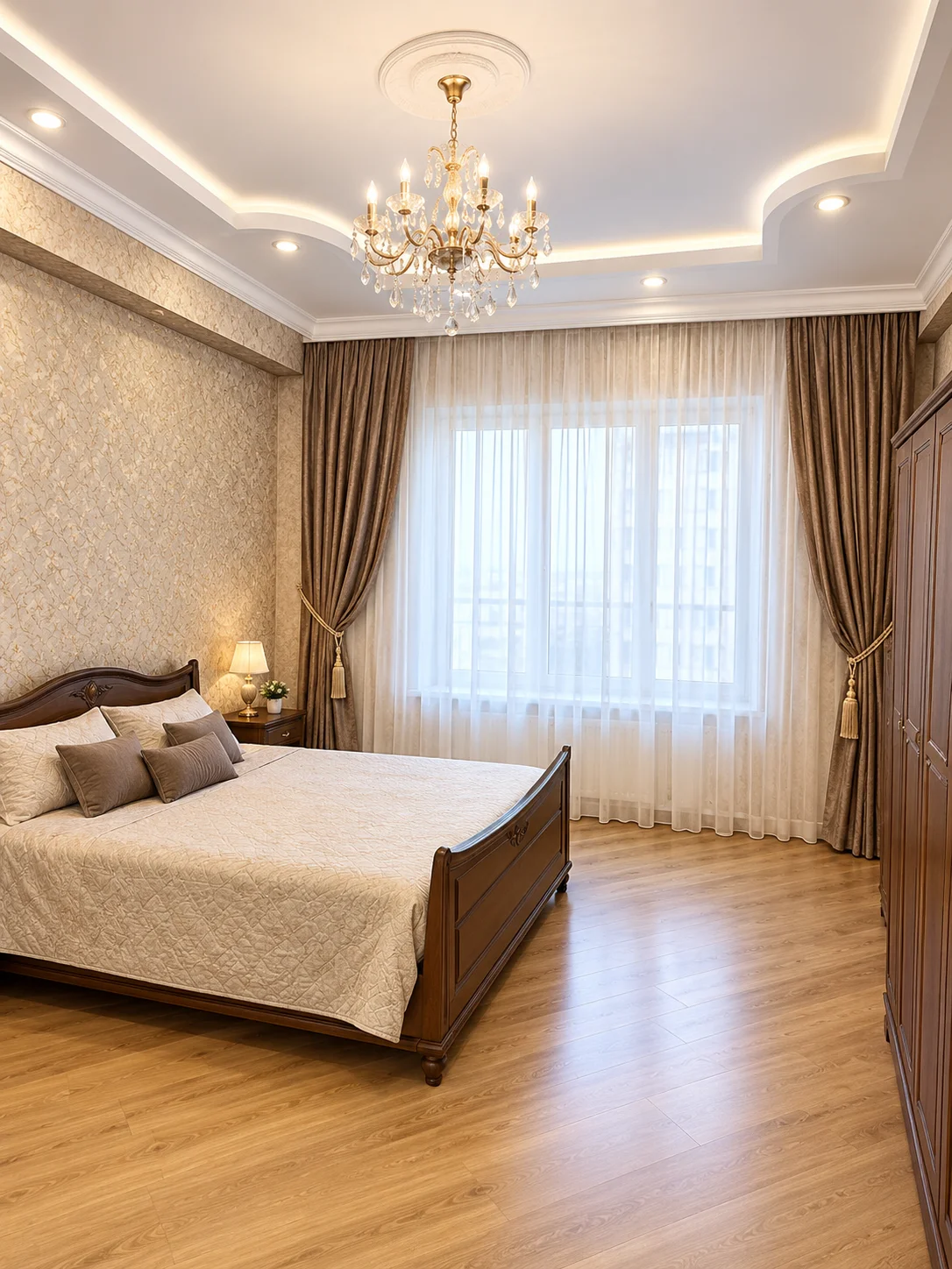 For rent 3-room Apartment 145 m² Xətai dist. Ağ şəhər settl. – şəkil 4