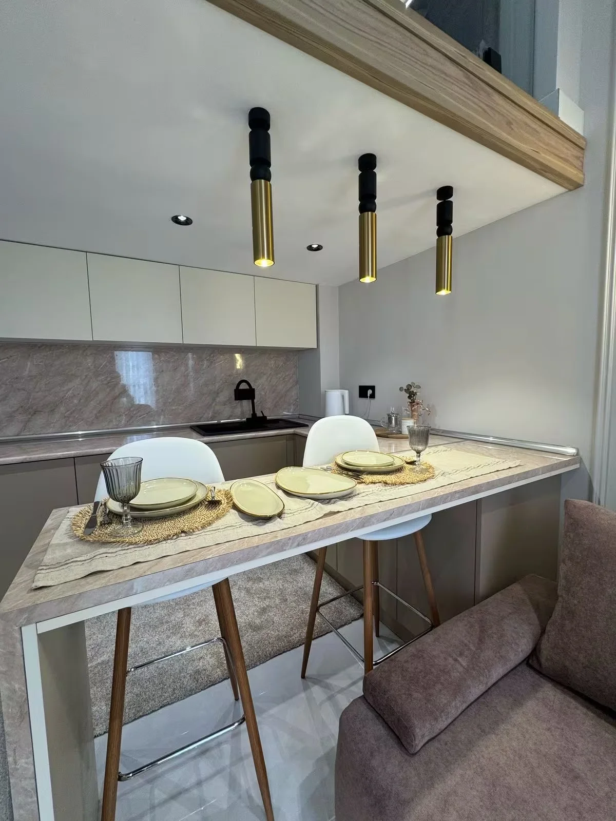 Kirayə 2 otaqlı Mənzil 60 m² Xətai r. Ağ şəhər q. – şəkil 10