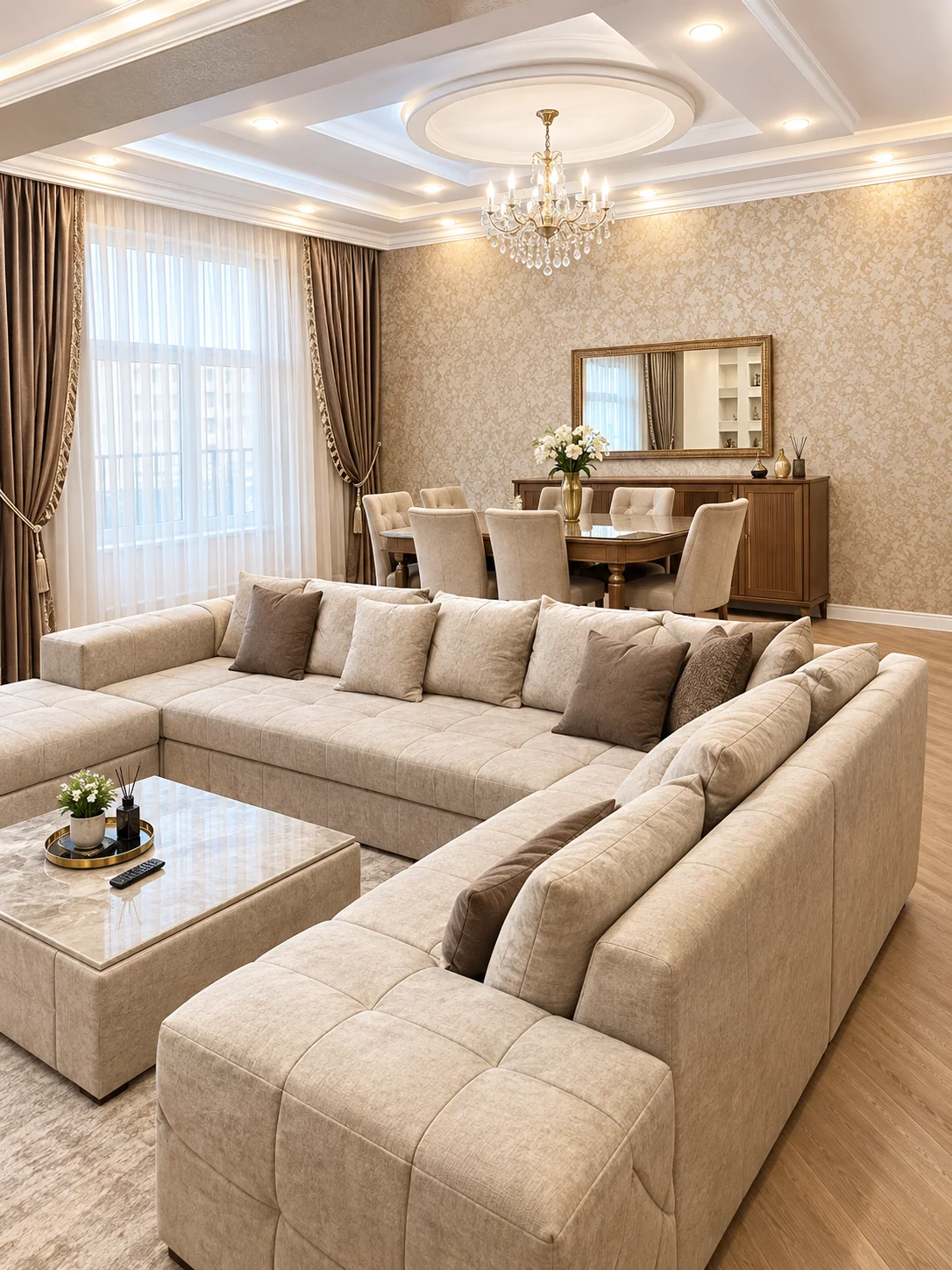 For rent 3-room Apartment 145 m² Xətai dist. Ağ şəhər settl. – şəkil 12