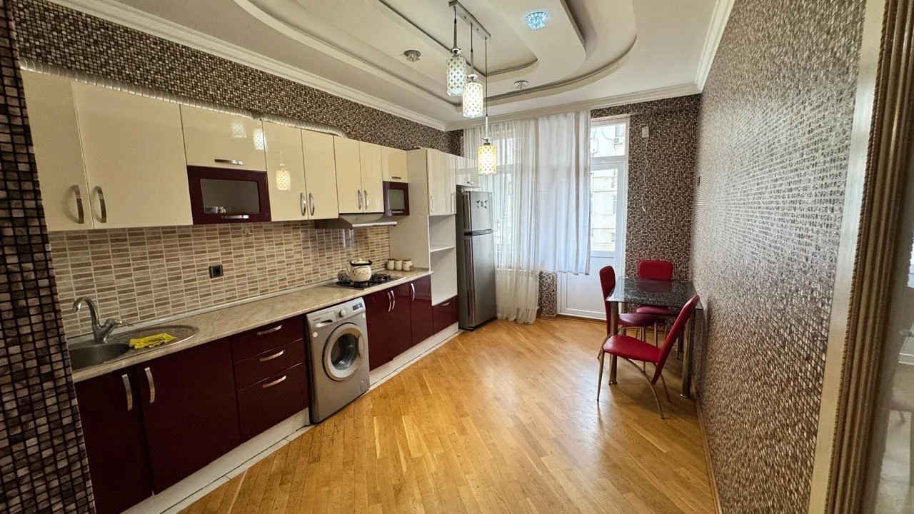 Kirayə 2 otaqlı Mənzil 95 m² Nərimanov r. Nərimanov m. – şəkil 3
