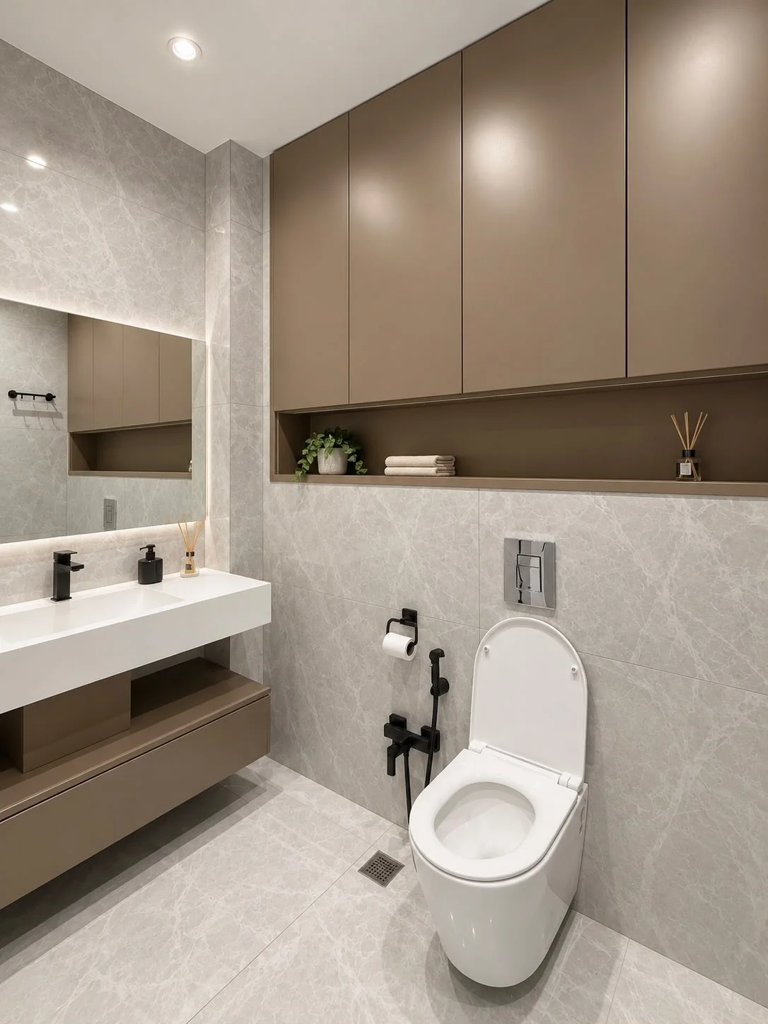 Kirayə 3 otaqlı Mənzil 145 m² Xətai r. Ağ şəhər q. – şəkil 19