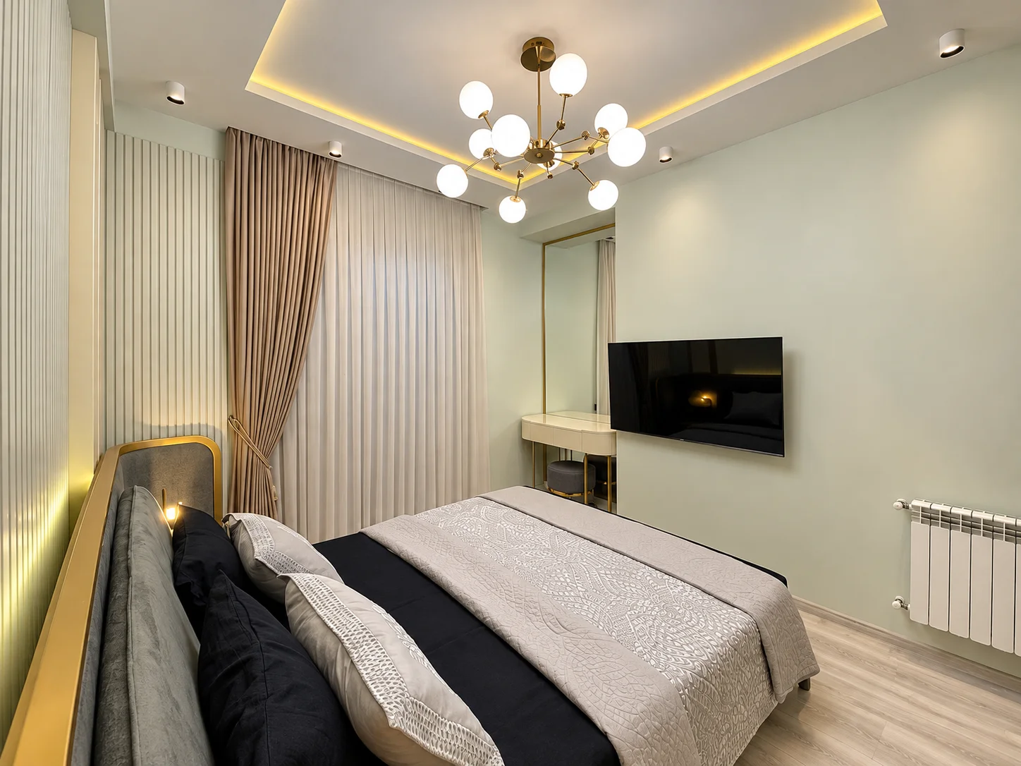 Satılır 2 otaqlı Mənzil 66 m² Xətai r. Ağ şəhər q. – şəkil 3