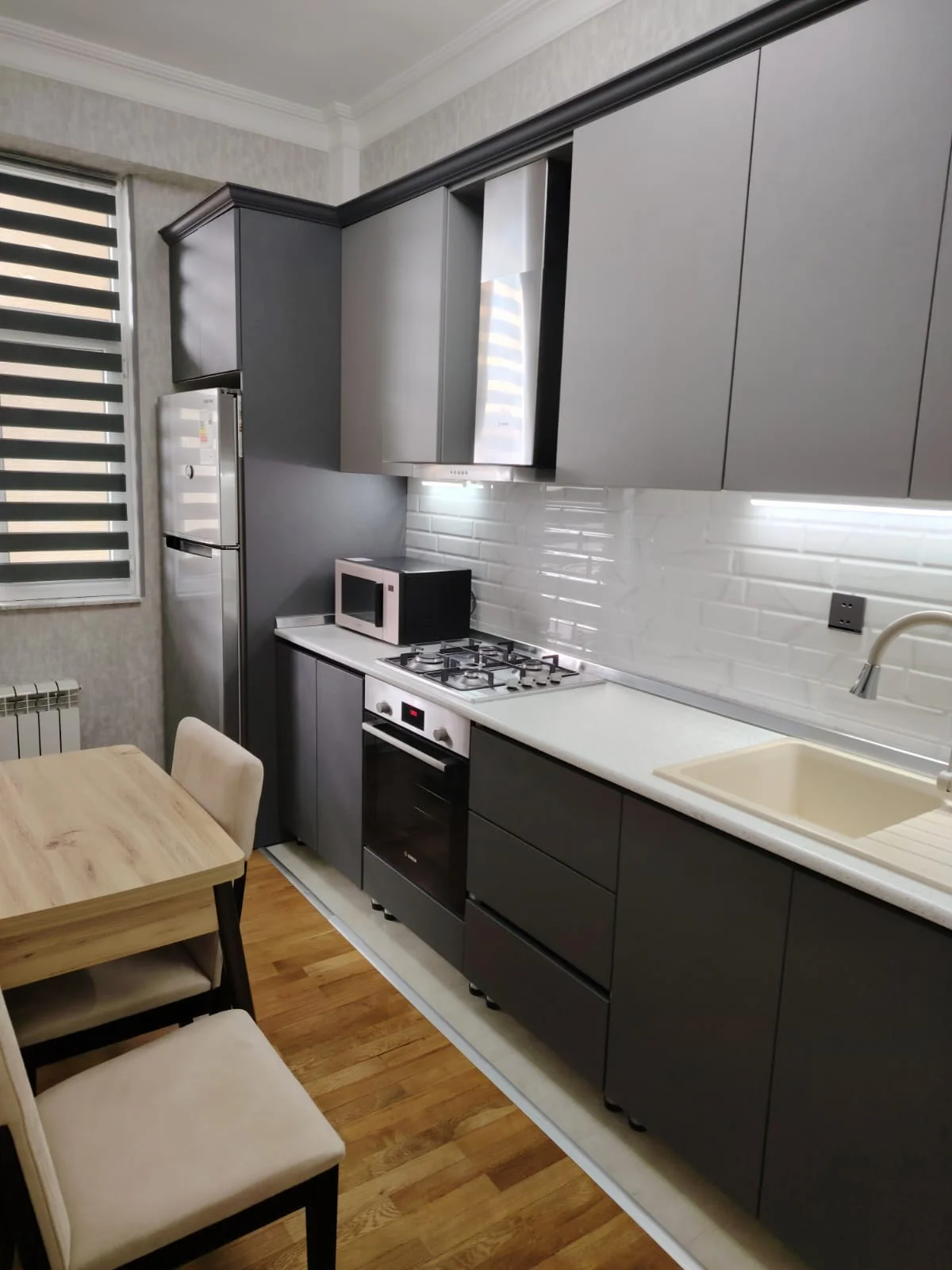 Satılır 2 otaqlı Mənzil 47 m² Yasamal r. İnşaatçılar m. – şəkil 10