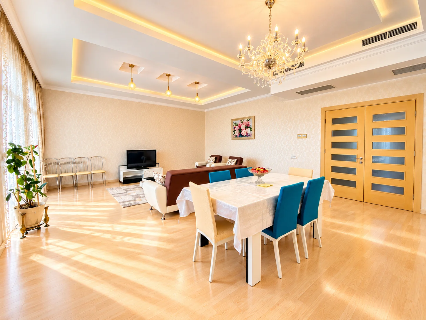 Kirayə 4 otaqlı Mənzil 230 m² Nəsimi r. – şəkil 7