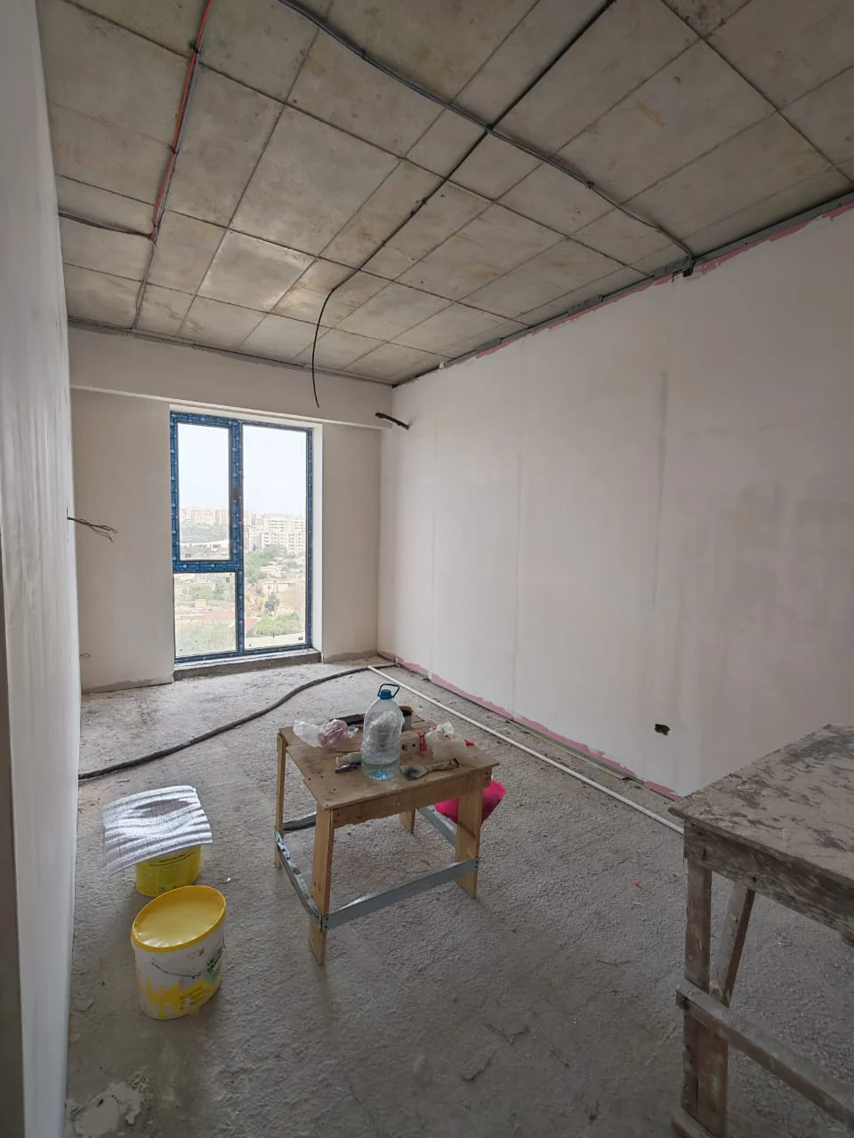 Satılır 3 otaqlı Mənzil 66 m² Yasamal r. İnşaatçılar m. – şəkil 1