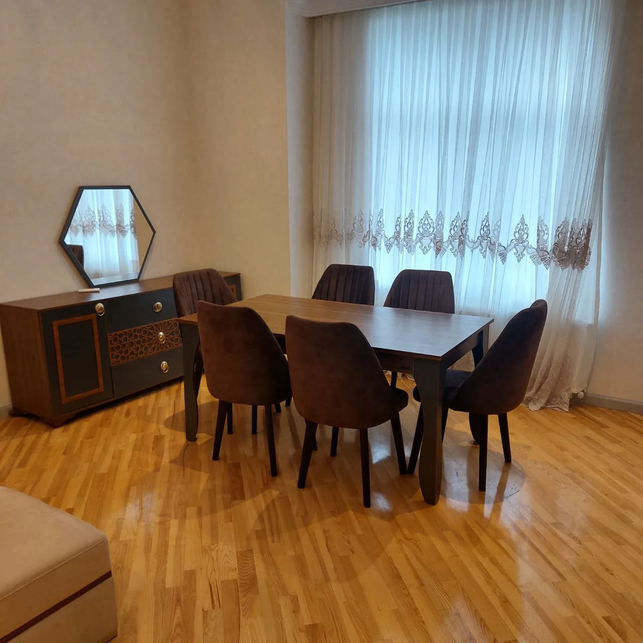 For rent 3-room Apartment 145 m² Xətai dist. Ağ şəhər settl. Şah İsmayıl Xətai metro – şəkil 4
