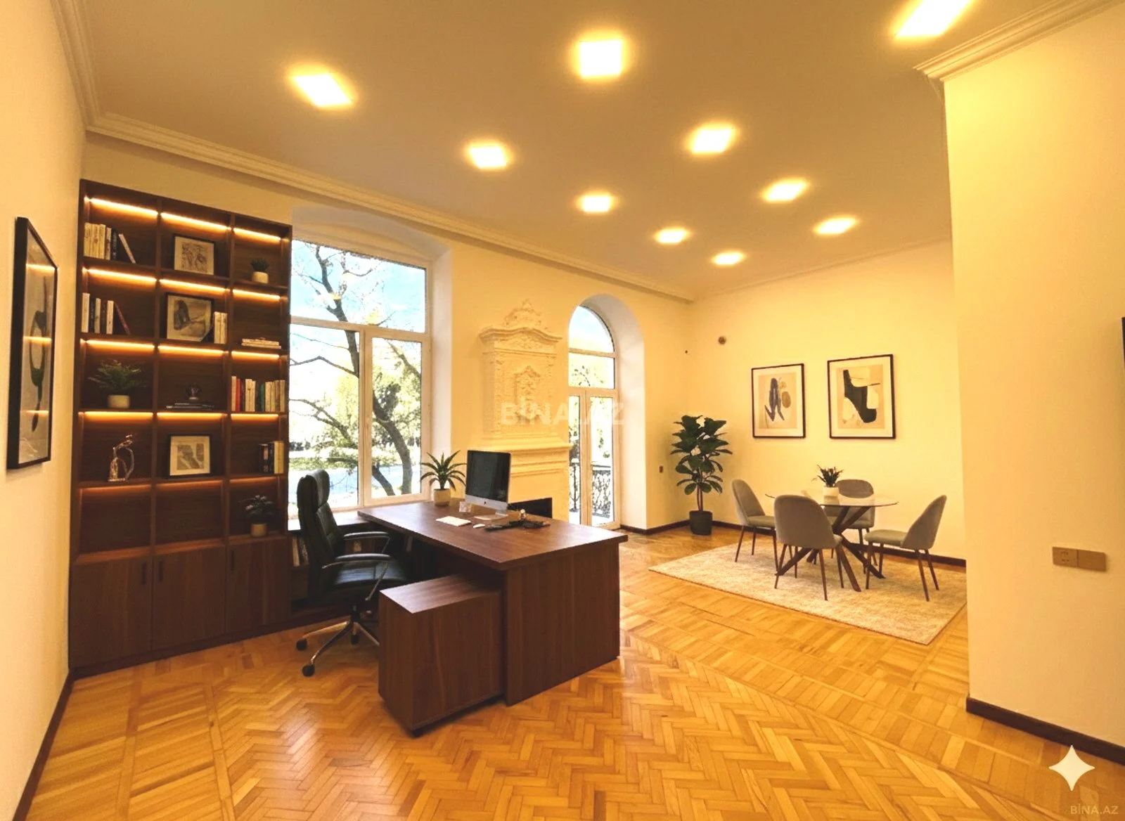 Kirayə 3 otaqlı Ofis 110 m² Nəsimi r. 28 May m. – şəkil 1