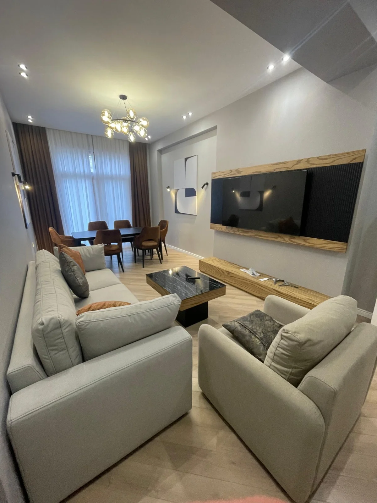Kirayə 2 otaqlı Mənzil 110 m² Nəsimi r. – şəkil 17