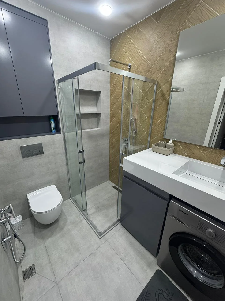 Kirayə 2 otaqlı Mənzil 70 m² Xətai r. Ağ şəhər q. – şəkil 9