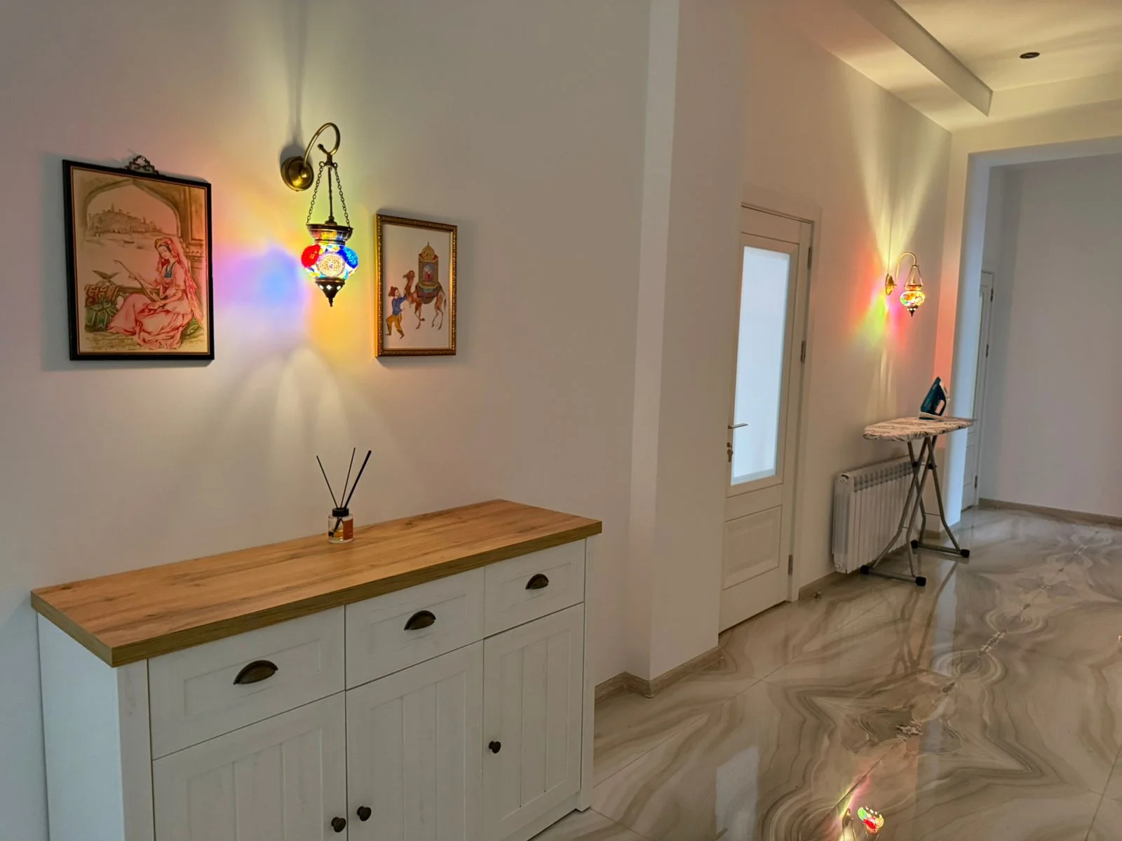 Kirayə 4 otaqlı Mənzil 220 m² Xətai r. Ağ şəhər q. – şəkil 15